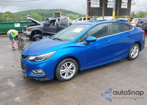 2016 Chevrolet Cruze Lt из США, поврежденный, VIN 1G1BE5SM6G7297079